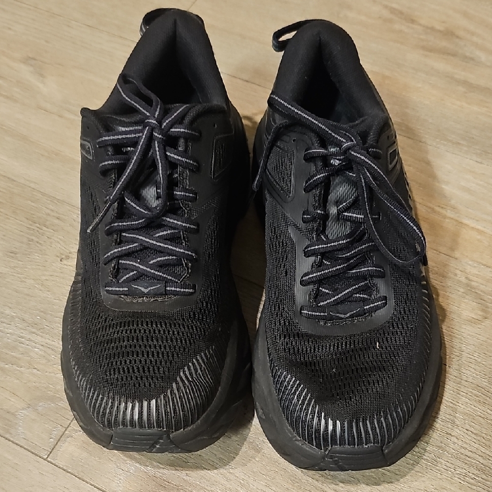 Hoka One One Men's Black Athletic Shoes